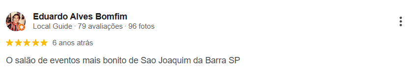 Avaliação de Cliente